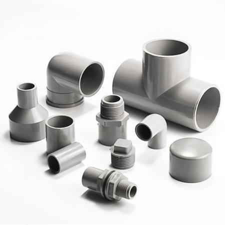 What are the plastic fittings made of?