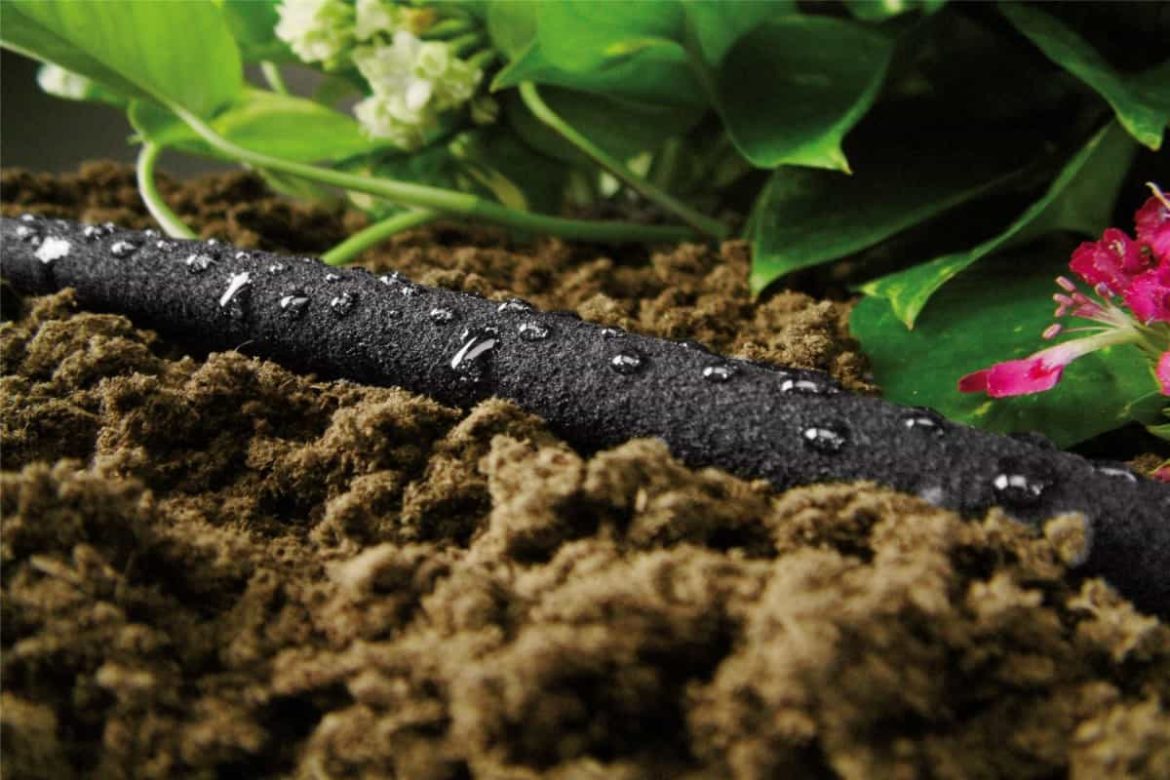 Porous Drip Pipe (Soaker Hose) Stable Flexible Resilient