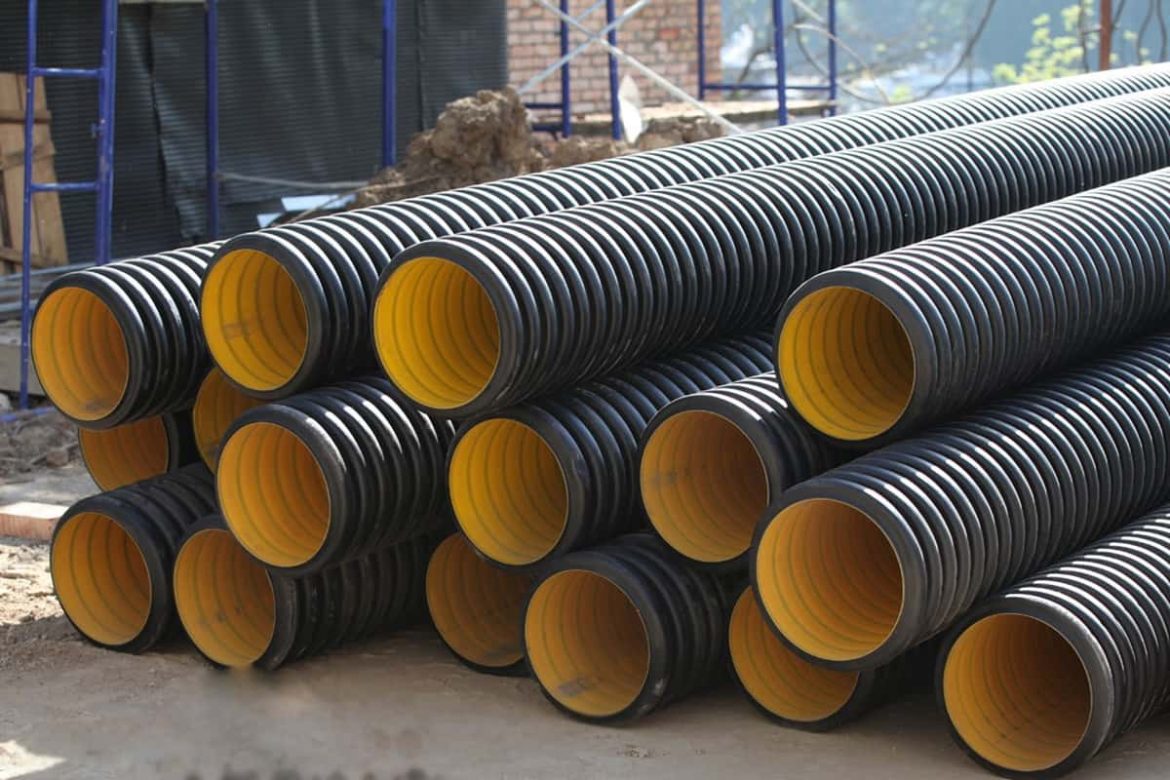 300mm Corrugated Pipe; Double Layered Spiral Shaped Surface Wear Germ Resistance