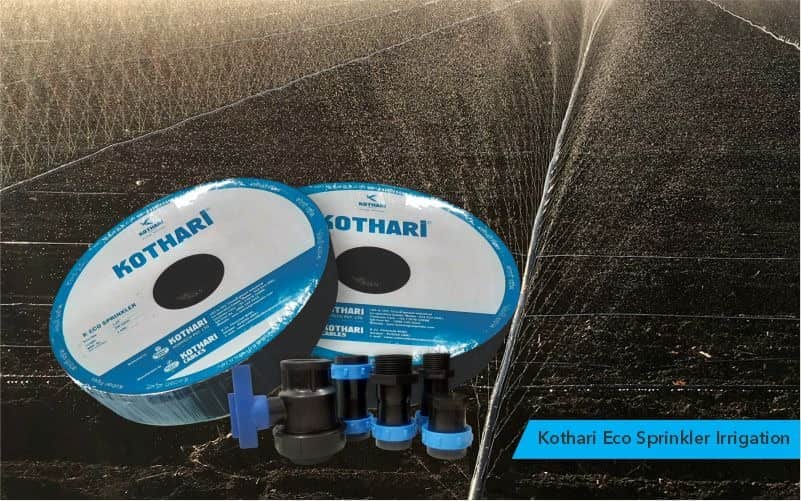  Kothari Rain Pipe; Black Color Plastic Material Farm Uses 