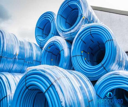 Buy the latest types of pe pipe blue