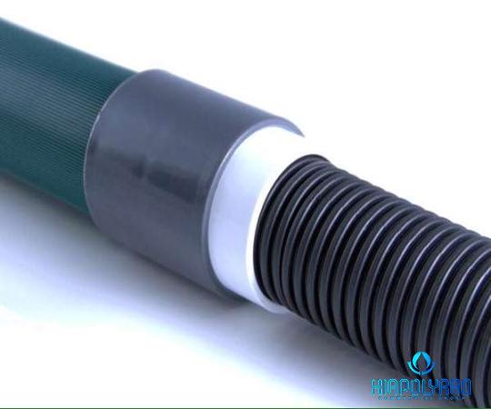 black plastic corrugated pipe | Buy at a cheap price